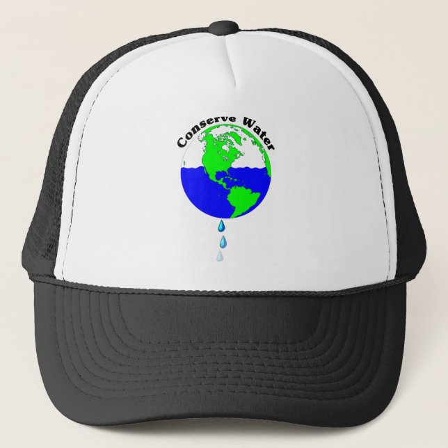 Gorra De Camionero Conservar el agua (Anverso)