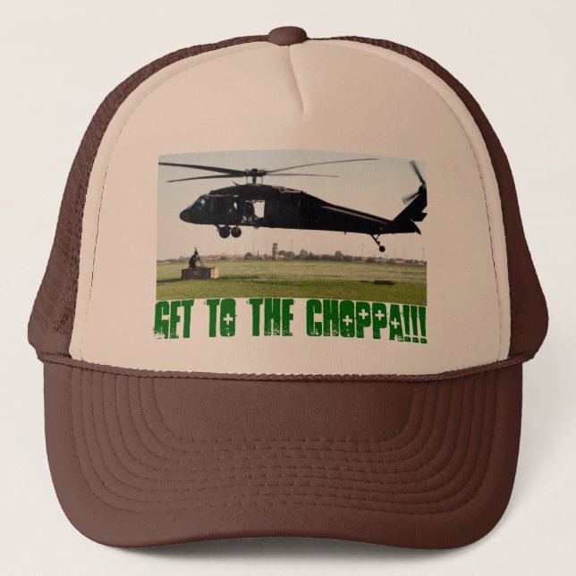 Gorra De Camionero ¡Consiga al choppa!!! (Anverso)