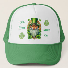 Gorra De Camionero Consigue tu verde en el Día de Leprechaun St Patri