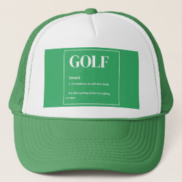 Gorra De Camionero Conspiración de golf