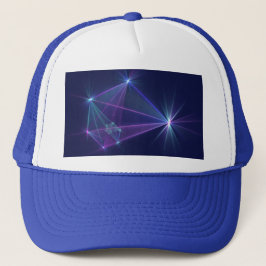 Gorra De Camionero Constelación, abstracta fantasía de arte fractal