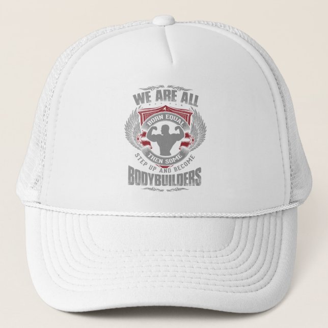 Gorra De Camionero Construcción de cuerpos - Avanzar - Motivación de  (Anverso)