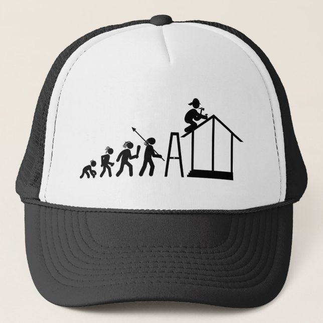 Gorra De Camionero Constructor (Anverso)