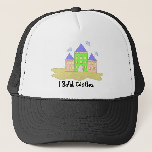 Gorra De Camionero Construir Castillos (Anverso)