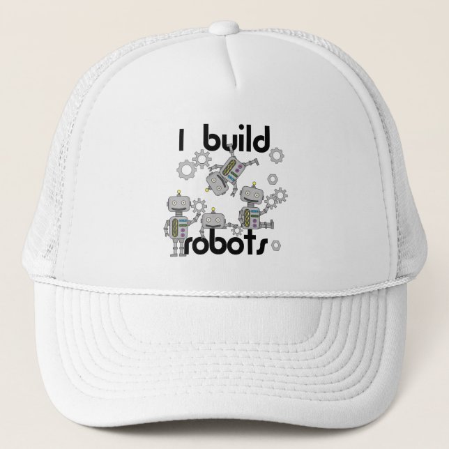 Gorra De Camionero Construyo los robots (Anverso)