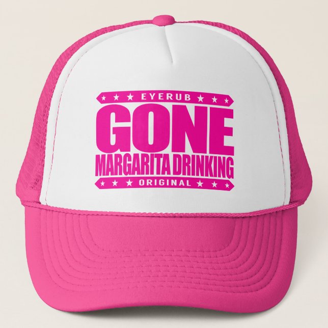 Gorra De Camionero CONSUMICIÓN IDA de MARGARITA - cócteles del (Anverso)