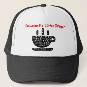 Gorra De Camionero Consumo de Café Drinker