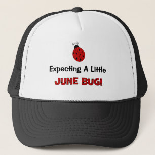Gorra De Camionero Contar con una pequeña maternidad del insecto de