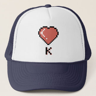 Gorra De Camionero contorno negro de Heart King