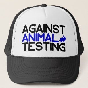 Gorra De Camionero Contra las pruebas con animales