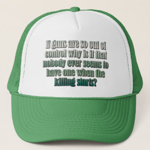 Gorra De Camionero Control de armas