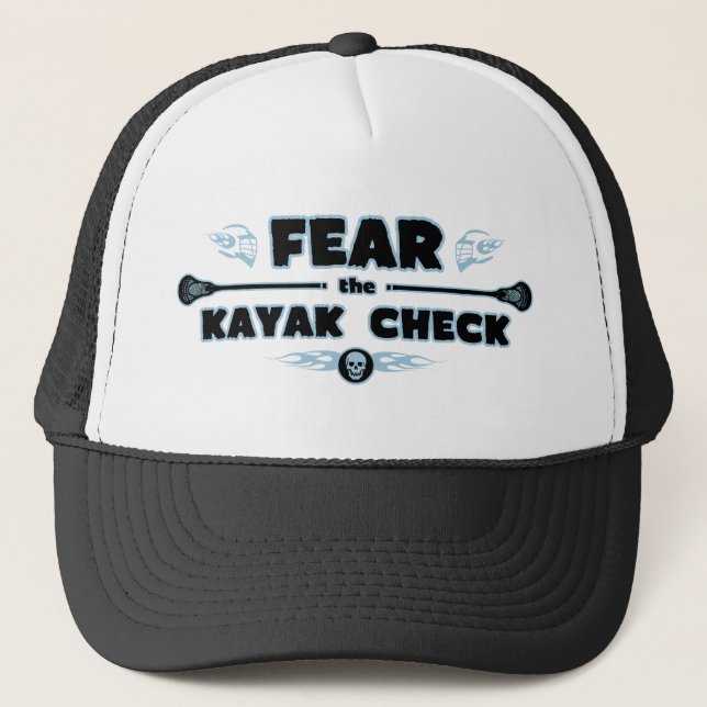 Gorra De Camionero Control del kajak - azul (Anverso)