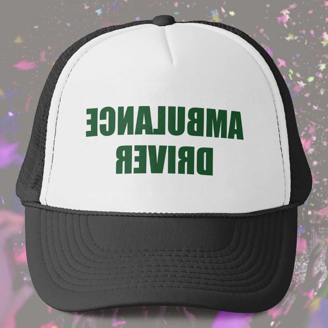 Gorra De Camionero Controlador de ambulancia (Subido por el creador)
