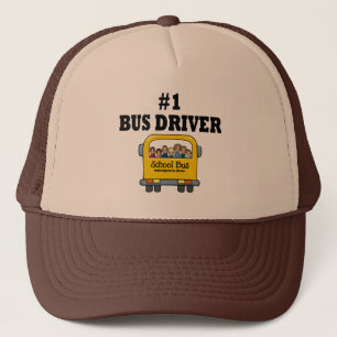 Gorra De Camionero Controlador de bus número uno