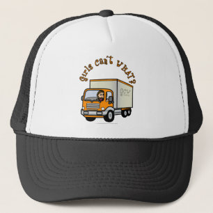 Gorra De Camionero Controlador de camión femenino ligero