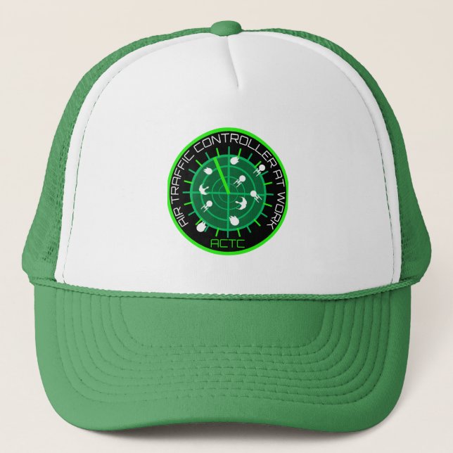 Gorra De Camionero Controlador de tráfico aéreo (Anverso)