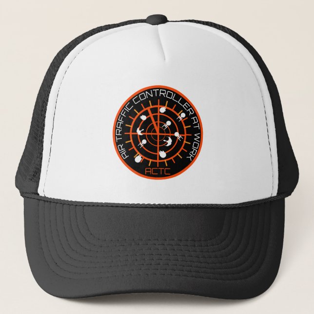 Gorra De Camionero Controlador de tráfico aéreo (Anverso)
