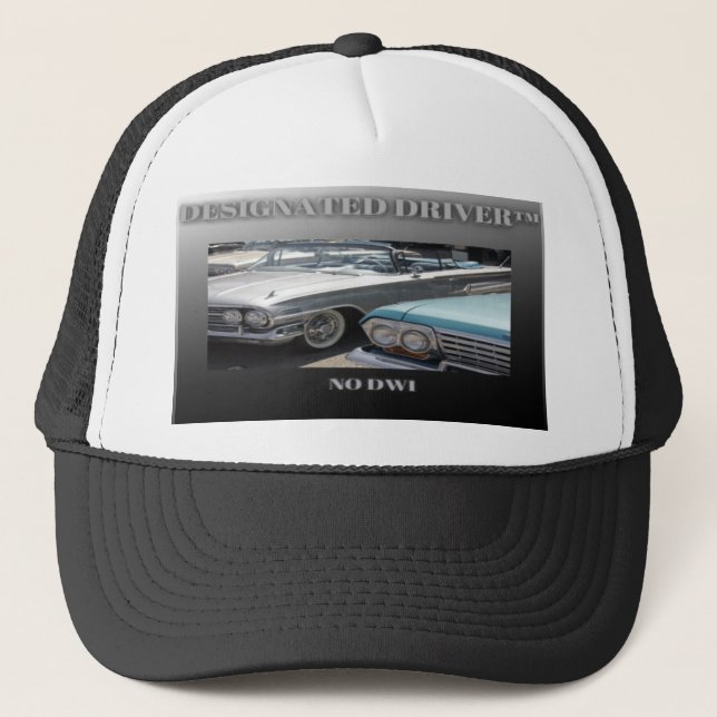 Gorra De Camionero Controlador designado 64 Impala Trucker Hat (Anverso)