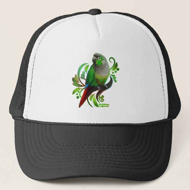 Gorra De Camionero Conure verde barato (Anverso)