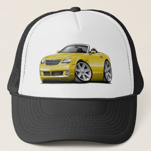 Gorra De Camionero Convertible amarillo del tiroteo (Anverso)
