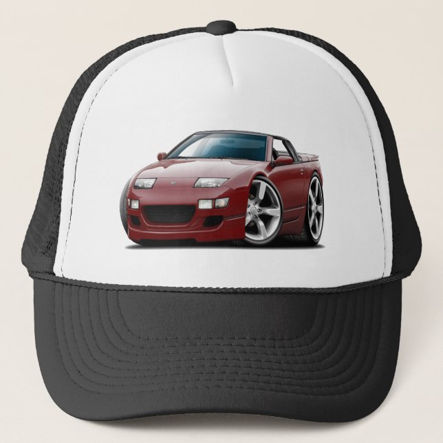 Gorra De Camionero Convertible marrón de Nissan 300ZX (Anverso)