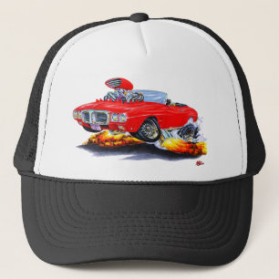 Gorra De Camionero Convertible rojo 1969 de Firebird
