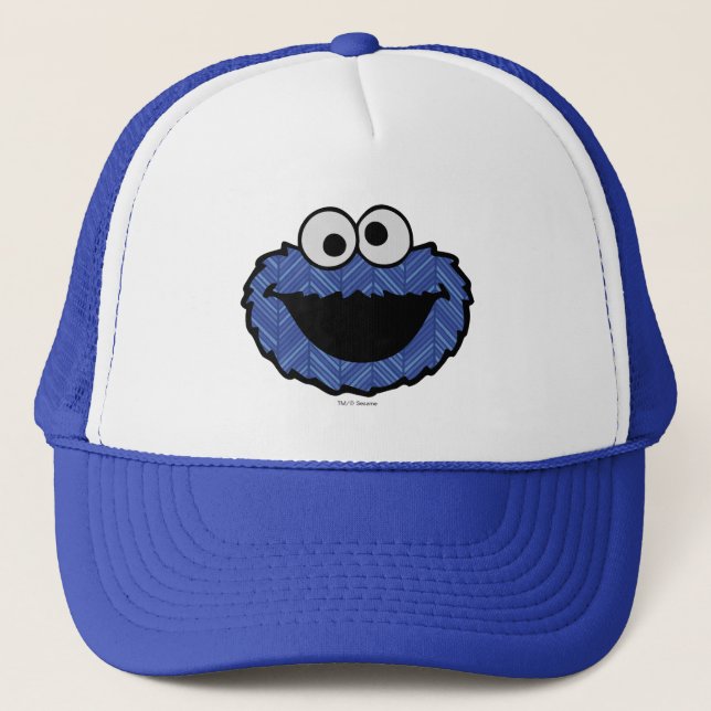 Gorra De Camionero Cookie Monster | Retroceso de los años 80 (Anverso)