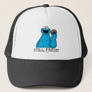 Gorra De Camionero Cookie Monster   Todavía Fresco
