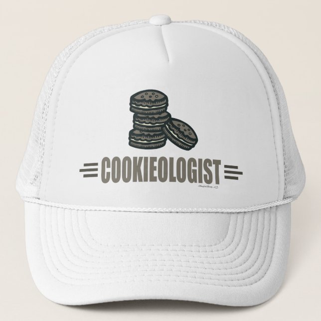 Gorra De Camionero Cookies divertidos (Anverso)