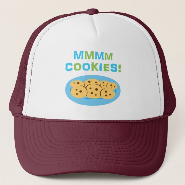 Gorra De Camionero ¡Cookies Mmmm! (Anverso)
