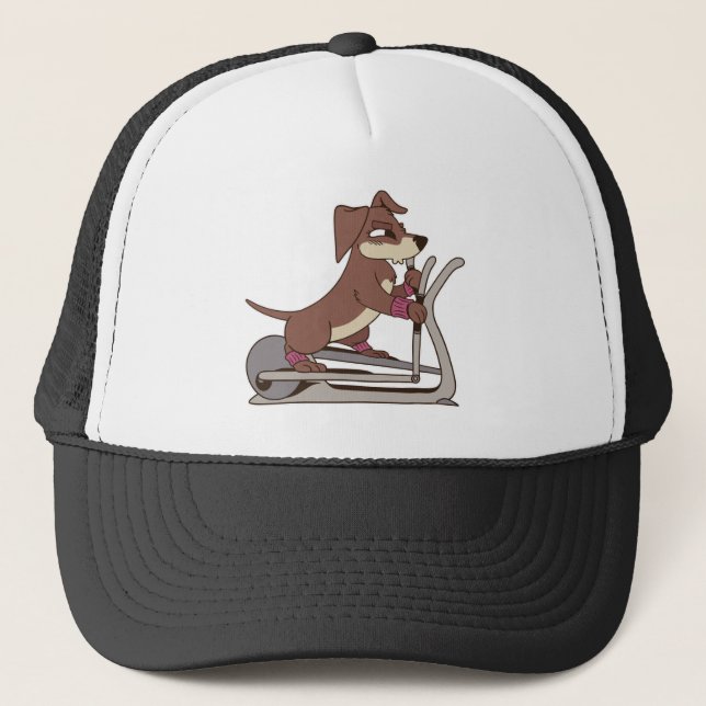 Gorra De Camionero Cool Dog Loves Workout (Anverso)