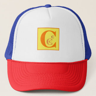 Gorra De Camionero Cool Letter "C" (personalized)