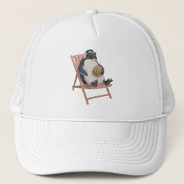 Gorra De Camionero Cool Penguin Cap | Funny Summer Cartoon Hat