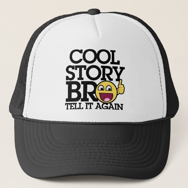 Gorra De Camionero Cool Story bro (Anverso)