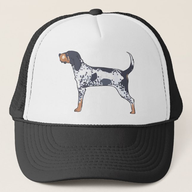 Gorra De Camionero Coonhound Bluetick (Anverso)