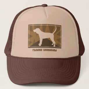 Gorra De Camionero Coonhound terroso de Redbone