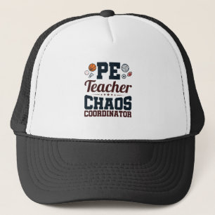 Gorra De Camionero Coordinador de caos de profesores de PE
