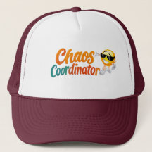 Gorra de camionero coordinador de caos – regalo di