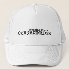 Gorra De Camionero Coordinadora del Caos Nupcial - Novia Divertida