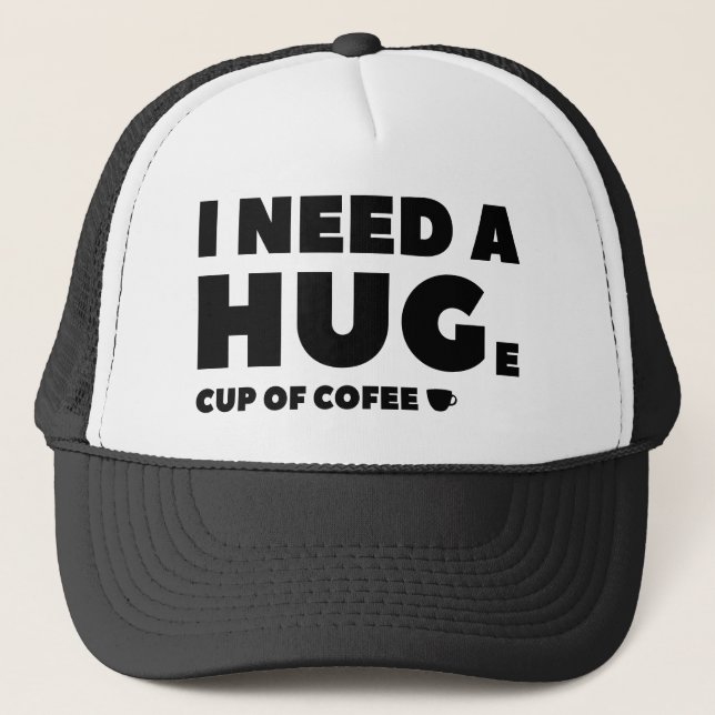 Gorra De Camionero Copa De Café (Anverso)