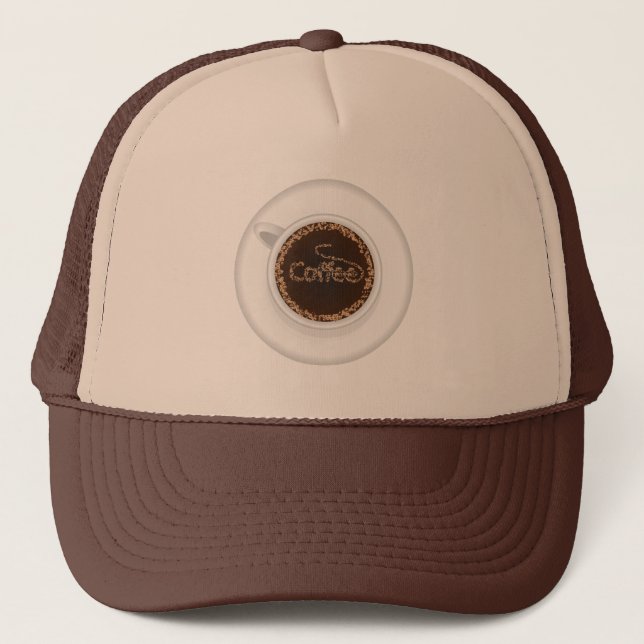 Gorra De Camionero Copa de café (Anverso)