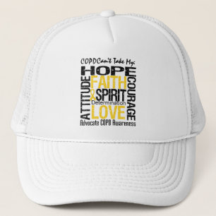 Gorra De Camionero COPD no puede tomar mi esperanza