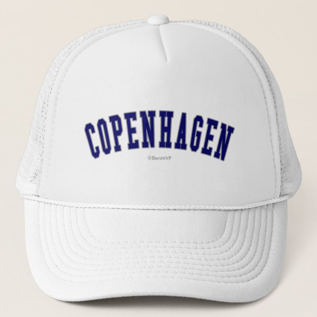 Gorra De Camionero Copenhague (Anverso)