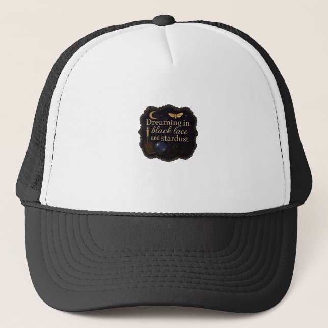 Gorra De Camionero Copia De Los Bosques Míticos De Whimsigoth Fantasy (Anverso)