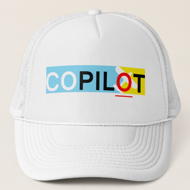Gorra De Camionero Copiloto internacional (Anverso)