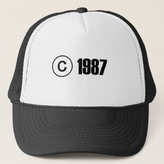 Gorra De Camionero Copyright 1987