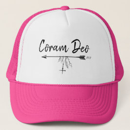 Gorra De Camionero "Coram Deo" (LATINO: En presencia de Dios).
