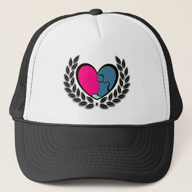 Gorra De Camionero corazón (Anverso)