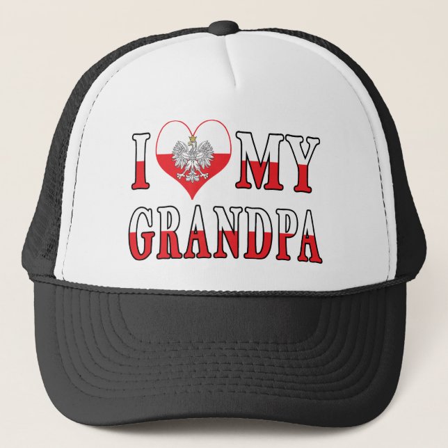 Gorra De Camionero Corazón a mi abuelo (Anverso)