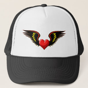 Gorra De Camionero Corazón alado